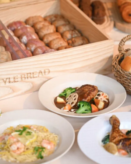 面包自助套餐